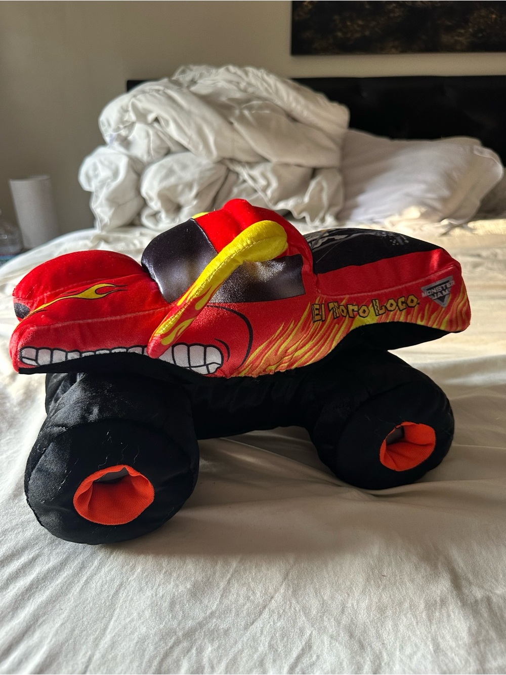 Monster Jam El Toro Loco Plush Toy 14"